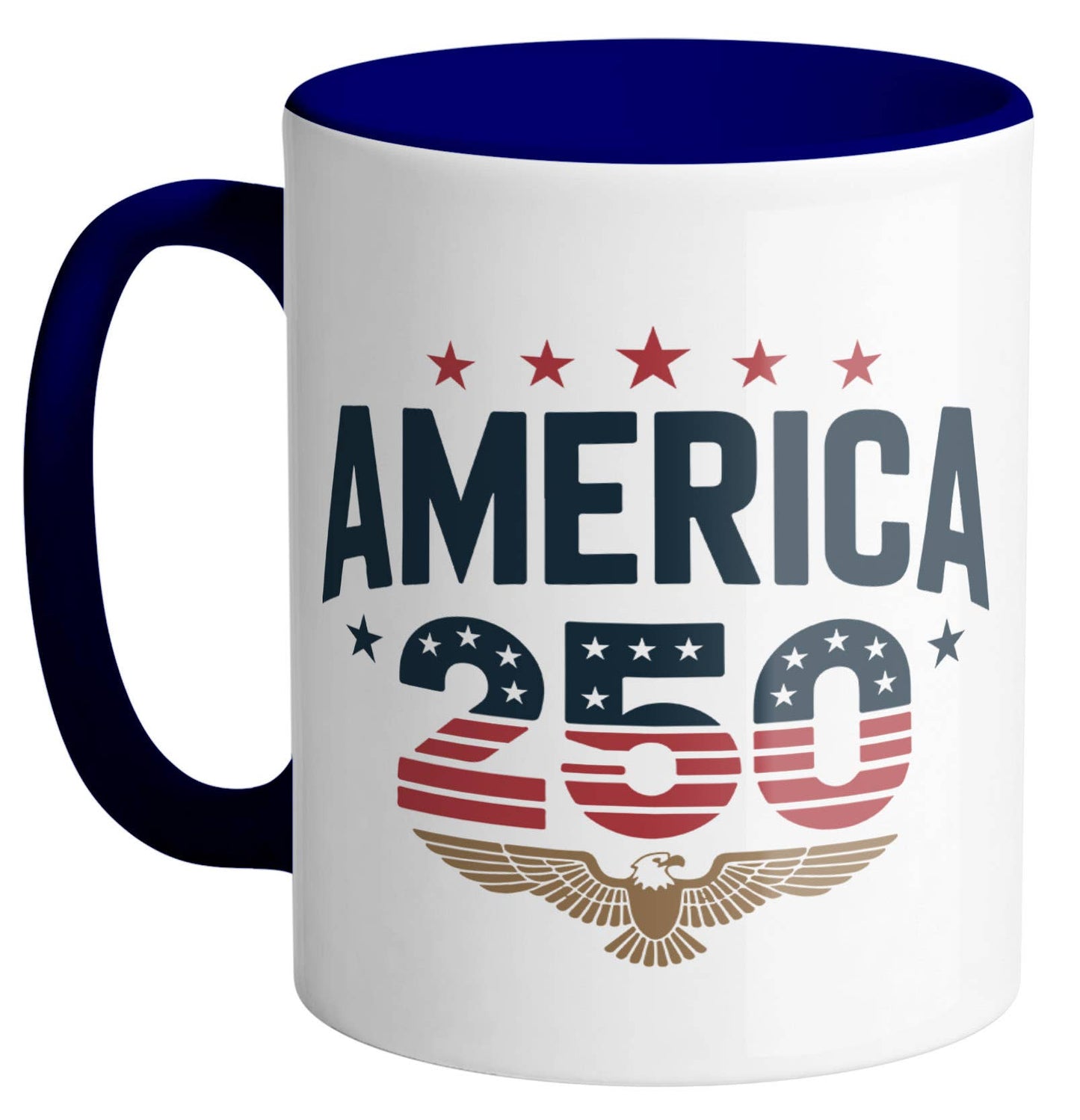 Stars and Stripes America 250 Ceramic Mug