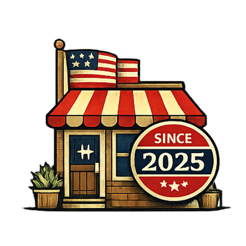 Established local store in Gulf Shores, Alabama serving locals and visitors with Americana and patriotic gifts