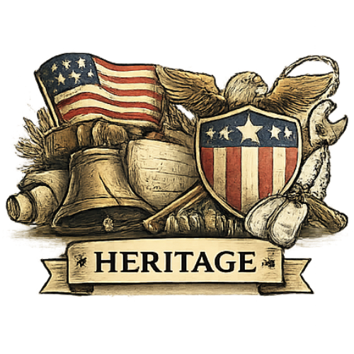 Heritage-inspired Americana rooted in American history, tradition, and the values that carry us forward
